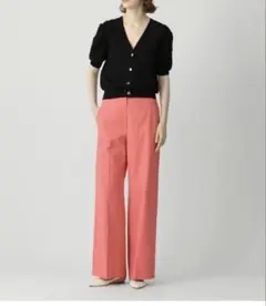 2025SS YENN HIGH RISE WIDE PANTS ピンク 38 - メルカリ