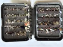 ササノマテリアル使用 マドラーミノー＆ウェットフライ豪華105点セット ササノマテリアル使用 マドラーミノー＆ウェットフライ豪華105点セット