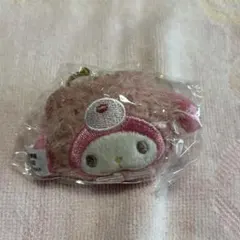 サンリオキャラクターズ どこでもぬいぐるみチャーム ラテクマ マイメロディ