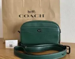 ★COACH★グリーン カメラバッグ ショルダーバッグ