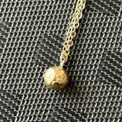 10 kピンクゴールド可愛いボールチェーン花モチーフ長さ約20センチ