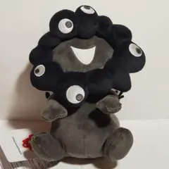 黒ミャクミャク お手玉風ぬいぐるみ黒 S