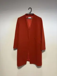 PLST 朱色　コート
