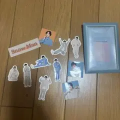 Snow Man ステッカーセット 12枚 ケース付き