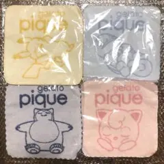 ジェラピケ ポケモン ハンドタオル 4枚セット まとめ売り