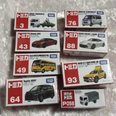 トミカ まとめ売り(8点)