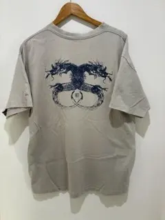 90s 紺タグ オールドステューシー　ドラゴン　Tシャツ