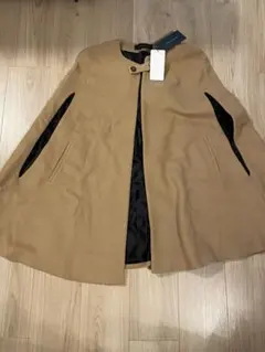 ポンチョコート ウール