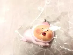 ★☆カクレモモジリ☆★こびとづかん　キーホルダー　桃