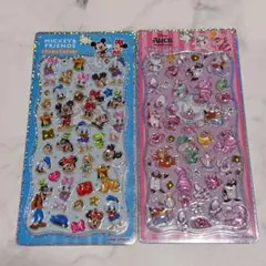 【アリス　ミッキーフレンズ】プチドロップステッカー　2枚セット新品正規品ボンドロ