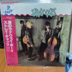 STRAY CATS ストレイキャッツ 涙のラナウェイ・ボーイ LP レコード