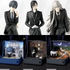 【匿名発送‼️6点❗️シエル/セバスチャン/アンダーテイカー】黒執事 フィギュア
