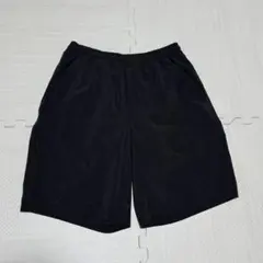 ルルレモン　メンズ　ハーフパンツ　ショートパンツ　黒　Sサイズ　インナー付