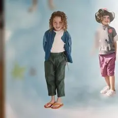 新品　wafflishwaffle ベイカーパンツ　140サイズ