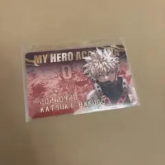 ヒロアカ　バースデイコレクションカード　爆豪