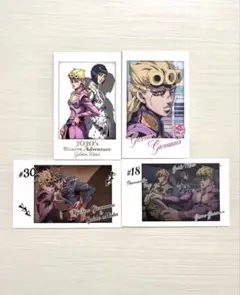 キャラポトレ ジョジョの奇妙な冒険 黄金の風　箔押しA チェキ風カード