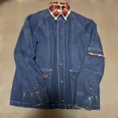 BURBERRY ダークブルー デニムジャケット 40 - メルカリ