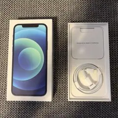 iPhone 12 128GB 箱・付属品セット 純正ケーブル　※本体なし