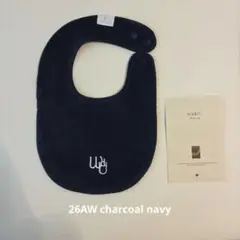 would U スタイ bib チャコールネイビー