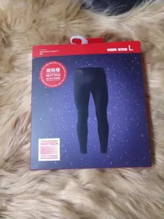 HEATTECH 超極暖 レギンス Lサイズ ブラック