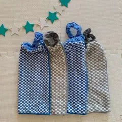 タオルエプロン　おりこうタオル　4枚セット