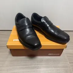 ASICS アシックス WALKING pedala ペダラ ローファー 黒のサムネイル