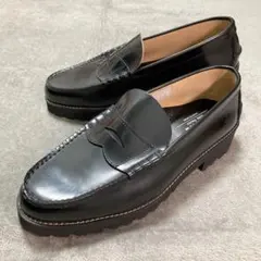【新品】The Kenford Fineshoes コインローファー 26c 黒