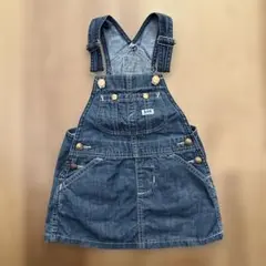 Lee リー キッズ デニム サロペット スカート ワンピース 90