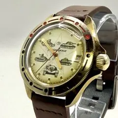 VOSTOK ボストーク コマンダスキー 戦車 CCCP デイト メンズ 腕時計のサムネイル