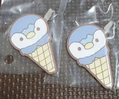 【2点セット】ポケモン ポケピース1番くじ ヘアクリップ ポッチャマ