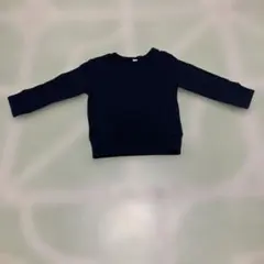 ネイビー ケーブルニットセーター