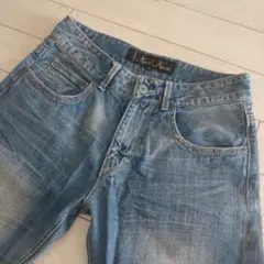 【激レア】90s カールカナイ デニムハーフパンツ W32 カットオフ Y2Kのサムネイル
