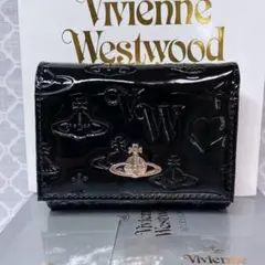 【大人気✨️ショッパー付】新品 Vivienne Westwood エナメル黒