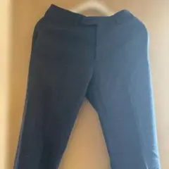 ユナイテッドアローズ　ダークブルー ウール混 スラックス　サイズM