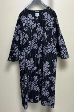 SOU•SOU 菊づくし 貫頭衣 ワンピース 綿100% 裏毛 和柄 - メルカリ