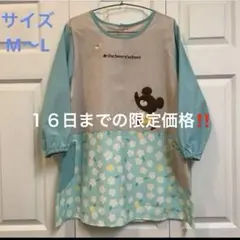 【新品】くまのがっこう　ジャッキー　ちょうちょ　蝶々　保育士　割烹着　スモック