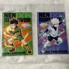 ハンターハンター ネンサバイバー ゴン キルア ブロマイド AnimeJapan