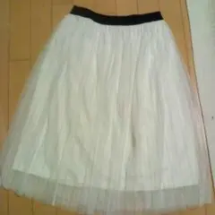 新品未使用 アースのチュールスカート