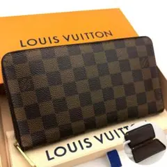 ルイヴィトン ダミエ エベヌ ジッピーオーガナイザー 長財布