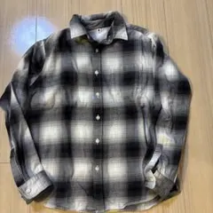 ユニクロ　キッズ　フランネルシャツ　150