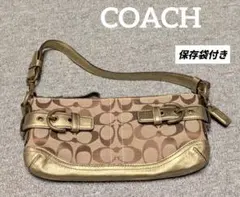 ⭐️COACH⭐️アクセサリーポーチ⭐️シグネチャー柄⭐️即購入OK!⭐️