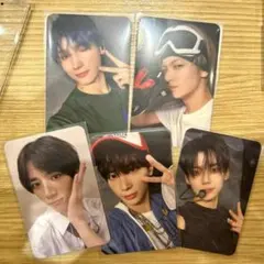 TXT スビン　TOMORROW 韓国　ポップアップ トレカ　ラキドロ 5枚