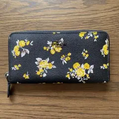 【新品・未使用】COACH 花柄 長財布