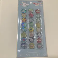 新品】シナモロール　おはじきシール　ボンボンドロップシール　まとめ売り　シール帳