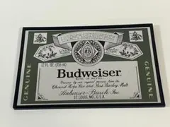 【希少】Budweiser バドワイザー パブミラー レアカラー 美品 看板 希少】Budweiser バドワイザー パブミラー レアカラー 美品 看板