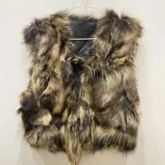 ANAYI✨良品　ダウンベスト　フォックスファー　フード　リバーシブル　きれカジ フェイクミンクファージレ|ANAYI OFFICIAL ONLINE STORE｜アナイ 公式
