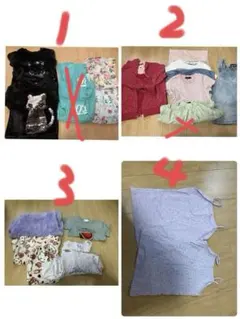 女の子　まとめ売り110〜120cmメイン※一部100,130