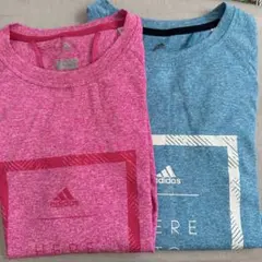 adidas トレーニングトップス 2色セットSサイズ