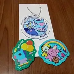 BT21 MANG アクリルキーホルダー　ビーティー21 マン
