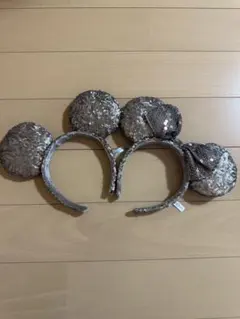 ミッキー、ミニー　ペアカチューシャ